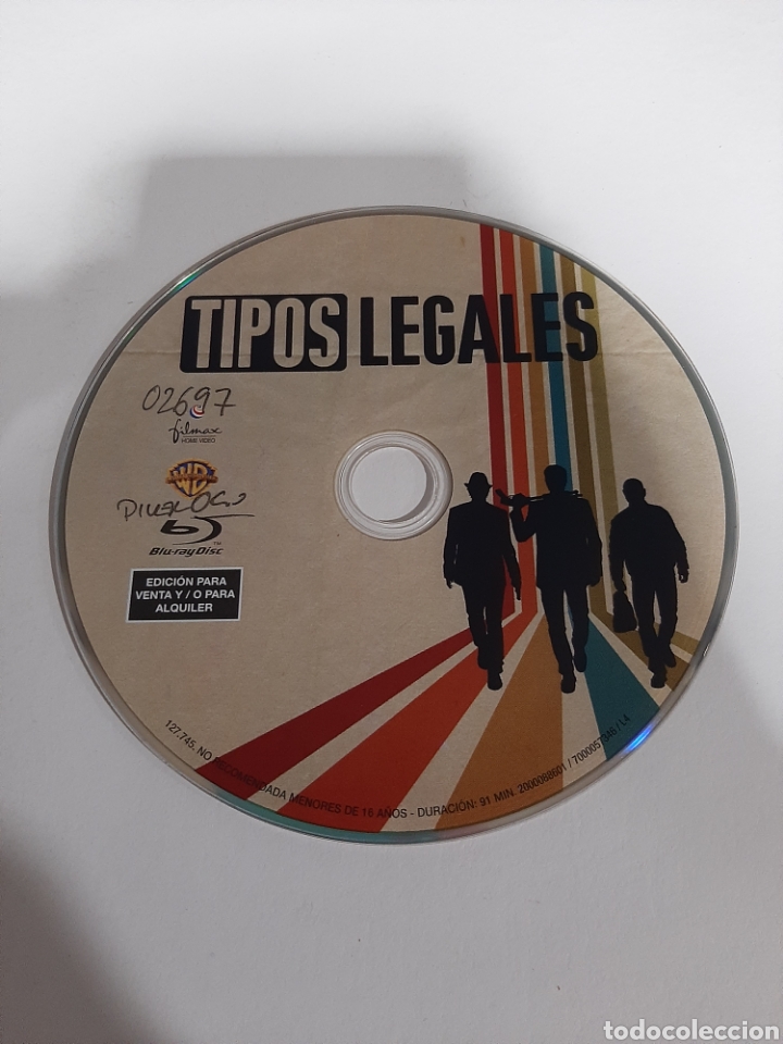 Cinema: SB38 tipos legales - solo disco BLURAY SEGUNDAMANO