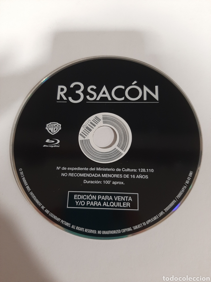 Cin&eacute;ma: SB219 r3sac&oacute;n - solo disco BLURAY SEGUNDAMANO