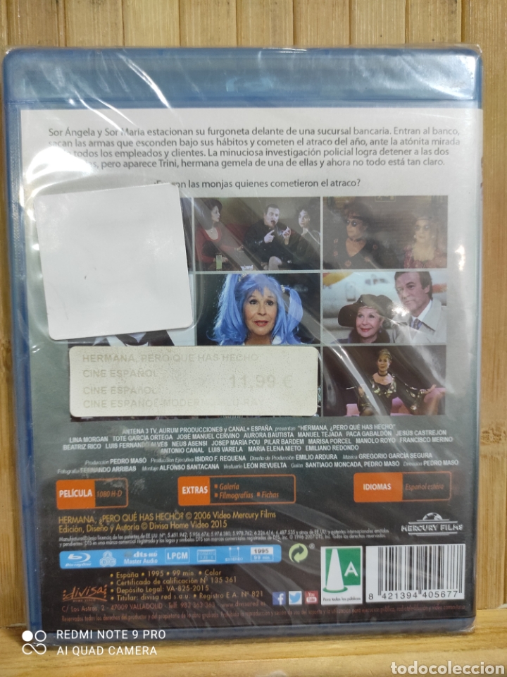 Cine: HERMANA, PERO QU&Eacute; HAS HECHO? - BLU-RAY PRECINTADO - Foto 2