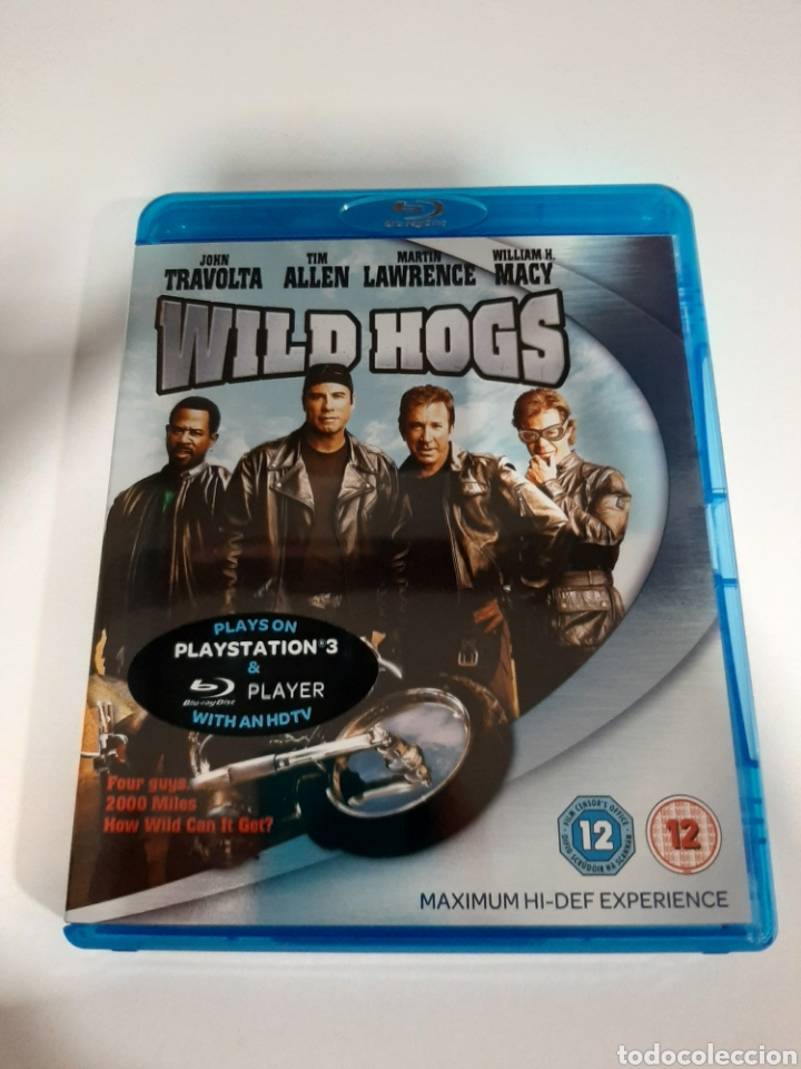 Kino: BRS45 wild hogs BLURAY SEGUNDA MANO