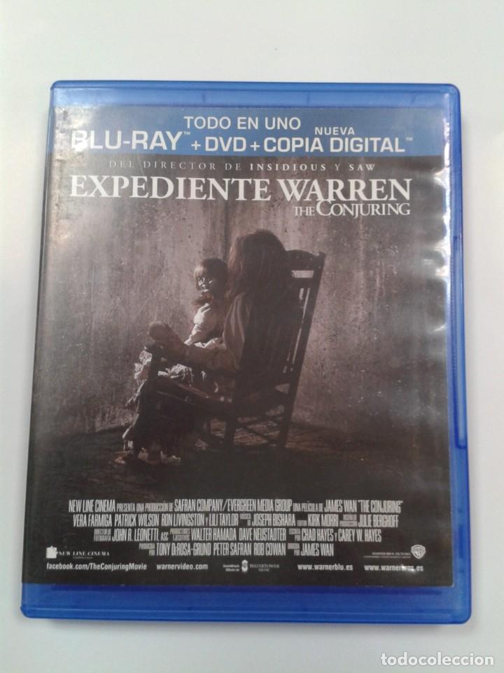 Cine: EXPEDIENTE WARREN. THE CONJURING. BLU RAY++