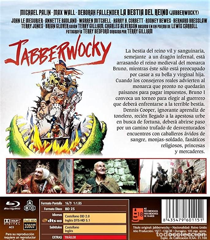Cine: LA BESTIA DEL REINO, Terry Gilliam / Monty PYthon. - Foto 2