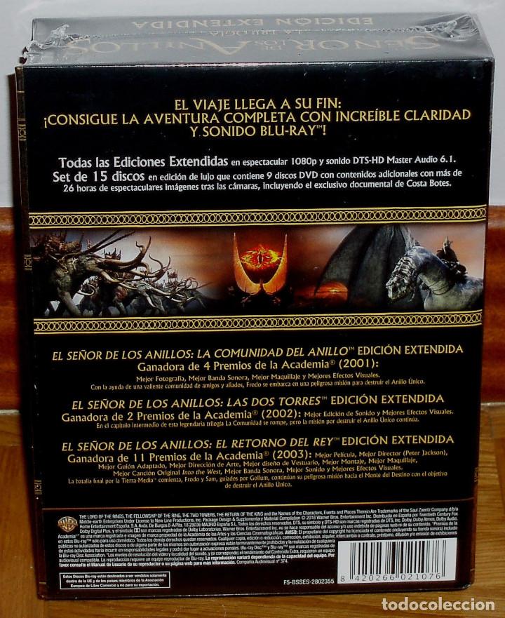 Pack Trilogía El Señor de los Anillos Edición Extendida (Remasterizada)  [Blu-Ray]