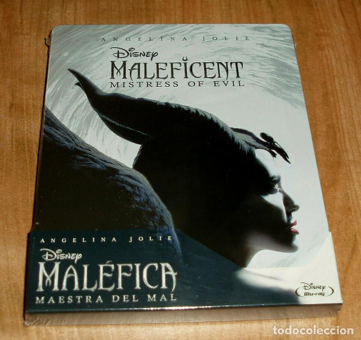 Cine: MALEFICA MAESTRA DEL MAL DISNEY BLU-RAY NUEVO PRECINTADO STEELBOOK DRAMA (SIN ABRIR) A-B-C