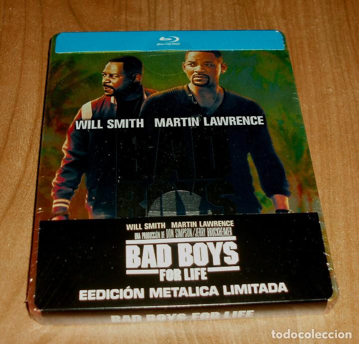 Cine: BAD BOYS FOR LIFE DOS POLICIAS REBELDES III STEELBOOK BLU-RAY NUEVO ACCION (SIN ABRIR) A-B-C