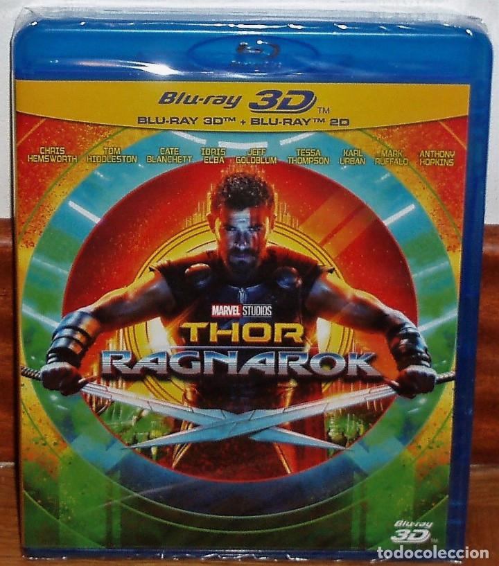Cine: THOR RAGNAROK BLU-RAY 3D+BLU-RAY NUEVO PRECINTADO ACCION (SIN ABRIR) A-B-C