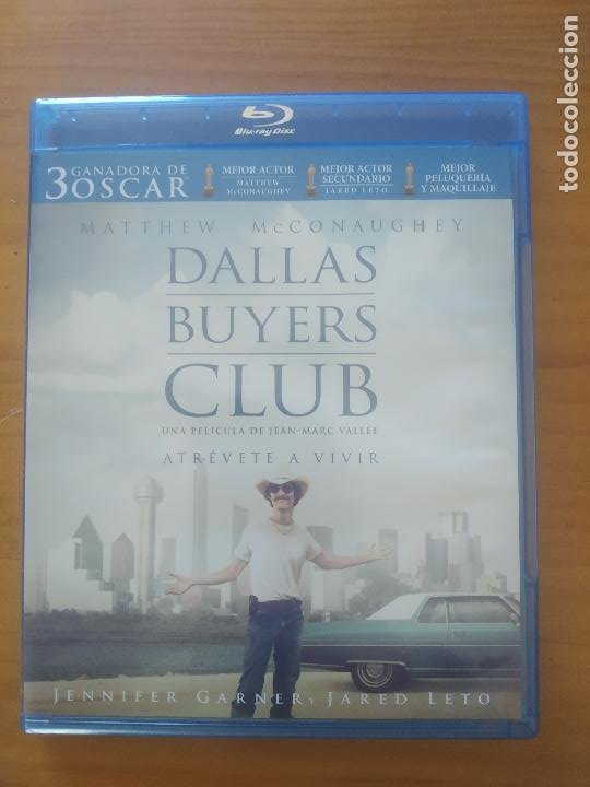 BLU-RAY DALLAS BUYERS CLUB - MATTHEW MCCONAUGHEY - COMO NUEVO (F6) (Cine - Películas - Blu-Ray Disc)