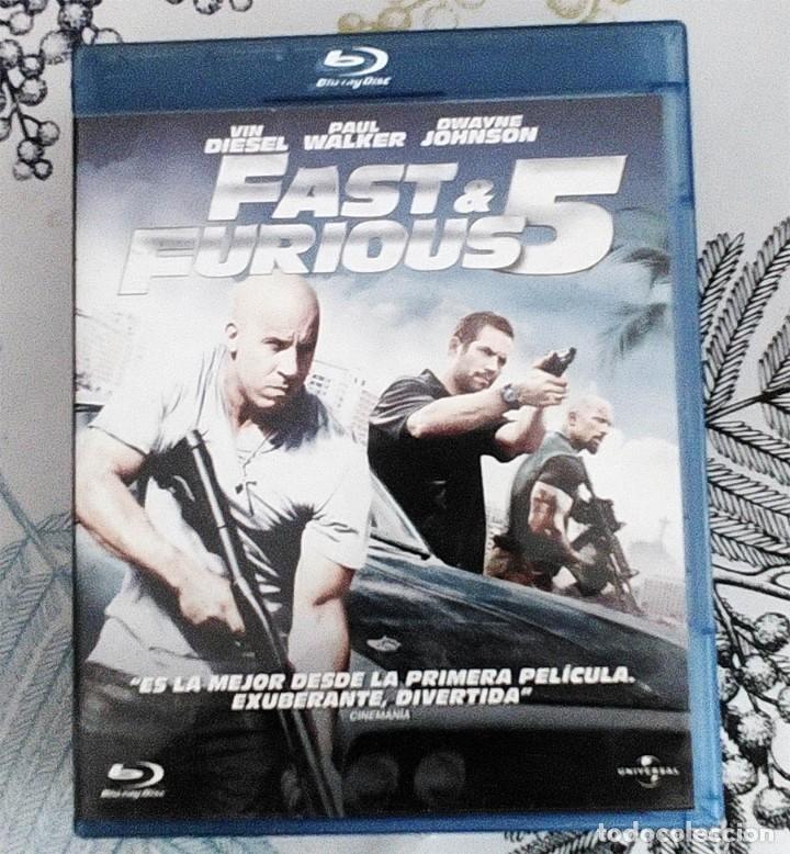 Cine: FAST & FURIOUS 5 PELICULA BLU RAY DISC BLURAY