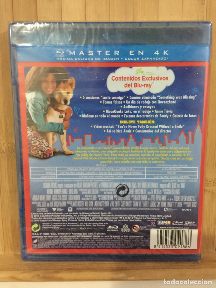 Cine: Annie BLURAY - Precintado - - Foto 2
