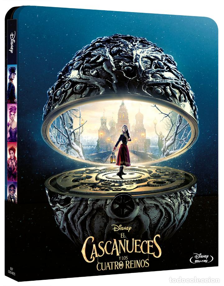 Cine: Bd Steelbook El Cascanueces Y Los Cuatro Reinos [Blu-ray] [Blu-ray] (Nuevo - Precintado)