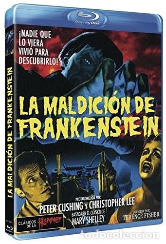LA MALDICION DE FRANKENSTEIN (PETER CUSHING, CHRISTOPHER LEE) - BLURAY NUEVO Y PRECINTADO -BDR (Cine - Películas - Blu-Ray Disc)