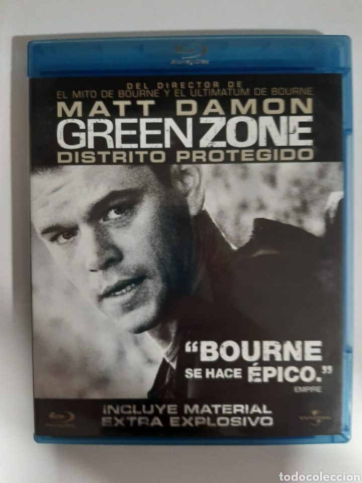 Cinema: BRS3 Green Zone distrito protegido -BLURAY SEGUNDAMANO