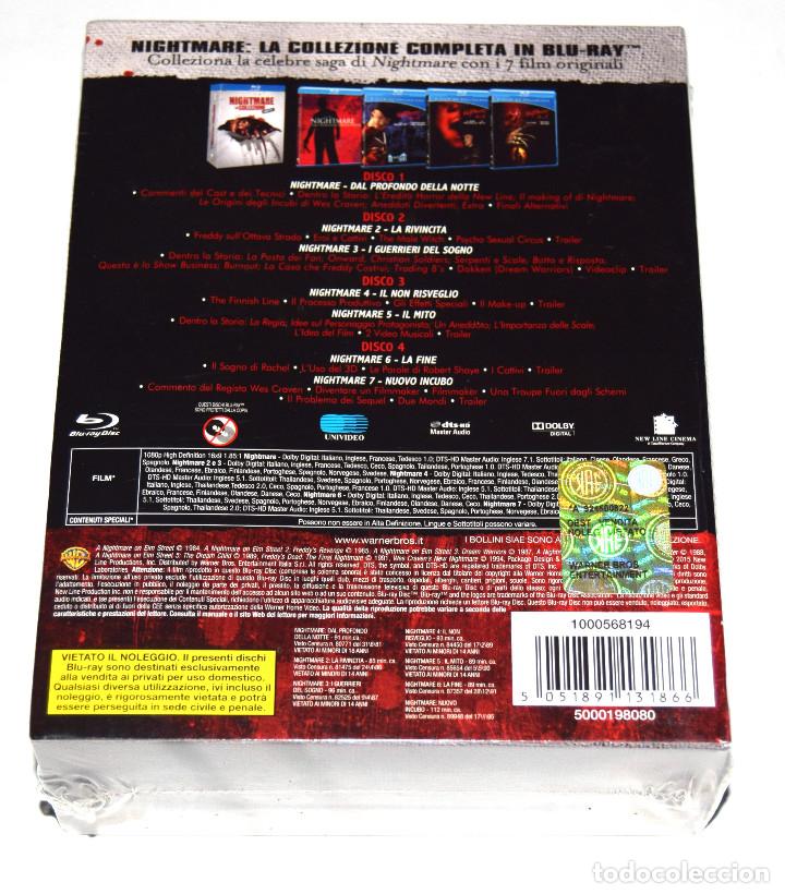 bluray colección pesadilla en elm street (1-7) - Comprar Películas Blu-Ray Disc antiguas en todocoleccion - 292306973