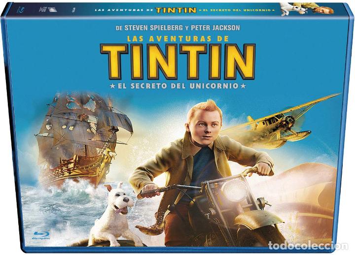 Cine: Las Aventuras De Tint&iacute;n: El Secreto Del Unicornio - Edici&oacute;n Horizontal [Blu-ray] [Blu-ray] (Nuevo -