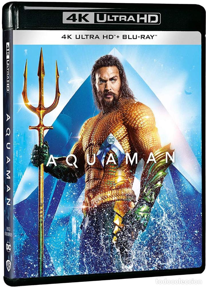Cinema: Aquaman (UHD 4K + Blu Ray) [Blu-ray] [Blu-ray] (Nuevo - Precintado)