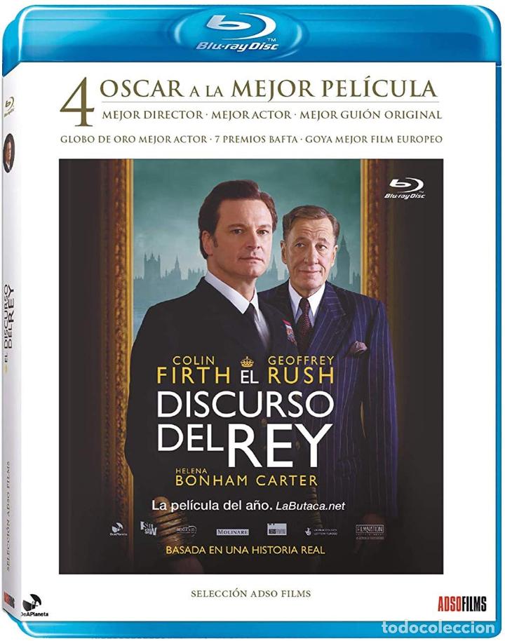 Cine: El Discurso del Rey (BD) [Blu-ray] [Blu-ray] (Nuevo - Precintado) - Foto 1
