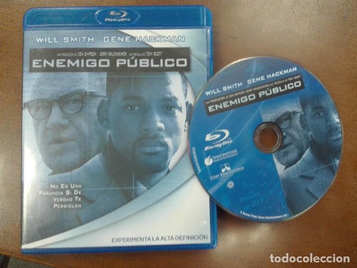 Cine: CD BLU-RAY ENEMIGO PUBLICO - WILL SMITH - GENE HACKMAN - Foto 1