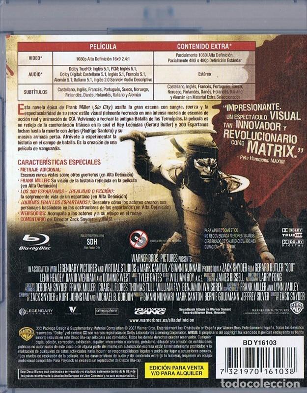 Cine: 300 (BLURAY).......... - Foto 2