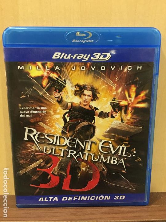 Cine: Resident Evil: Ultratumba (3D) [Blu-ray] [Blu-ray] (2&ordf; Mano - Bueno)