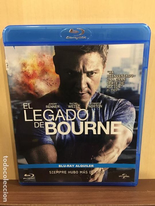 Cine: El Legado De Bourne [Blu-ray] [Blu-ray] (2&ordf; Mano - Bueno) - Foto 1