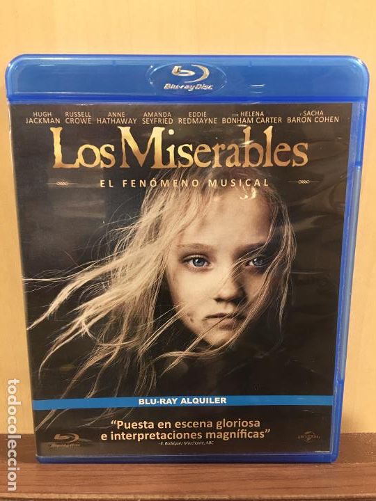 Cine: Los Miserables (Blu-ray (2&ordf; Mano - Bueno)