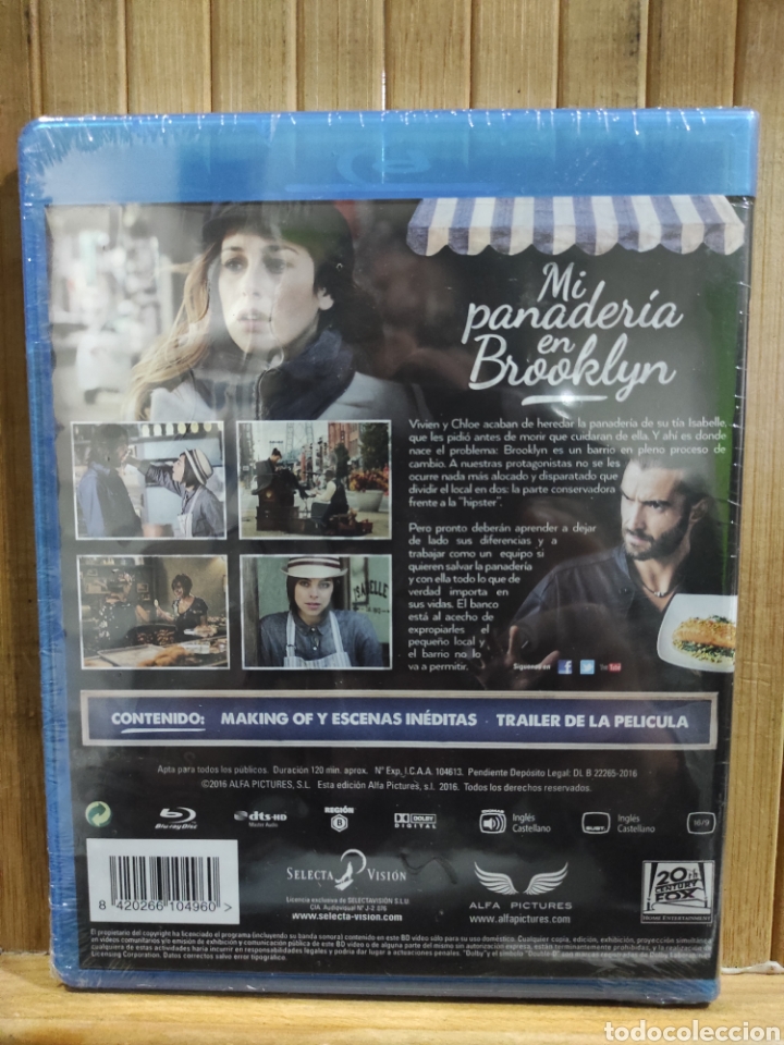 Cine: MI PANADER&Iacute;A EN BROOKLYN - BLU-RAY - PRECINTADO - Foto 2