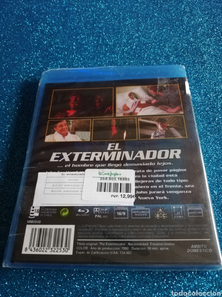 Cine: El exterminador Blu-ray PRECINTADO - Foto 2