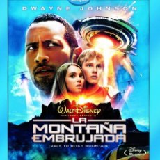 Cine: LA MONTAÑA EMBRUJADA - BLURAY + DVD DESCATALOGADO Y COMO NUEVO CON DWAYNE JOHNSON THE ROCK. Lote 301396348