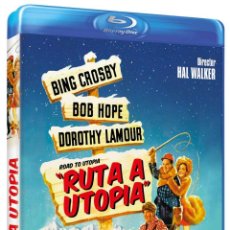 Cine: RUTA A UTOPIA BLU-RAY DISC BING CROSBY BOB HOPE DOROTHY LAMOUR NUEVO PRECINTADO