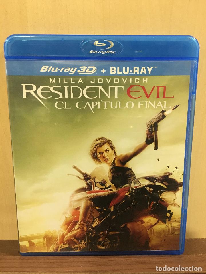 Cine: Resident Evil: El Cap&iacute;tulo Final (BD 3D + BD) [Blu-ray] [Blu-ray] (2&ordf; Mano - Bueno) - Foto 1