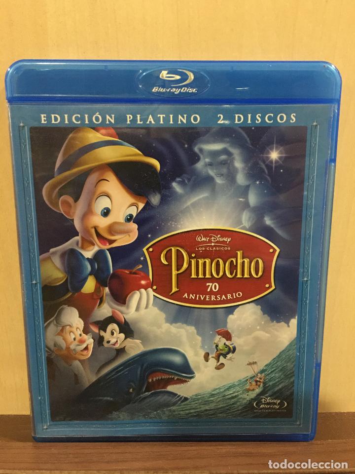 Cine: Pinocho: Edici&oacute;n Platino (70 Aniversario) [Blu-ray] [Blu-ray] (2&ordf; Mano - Bueno)