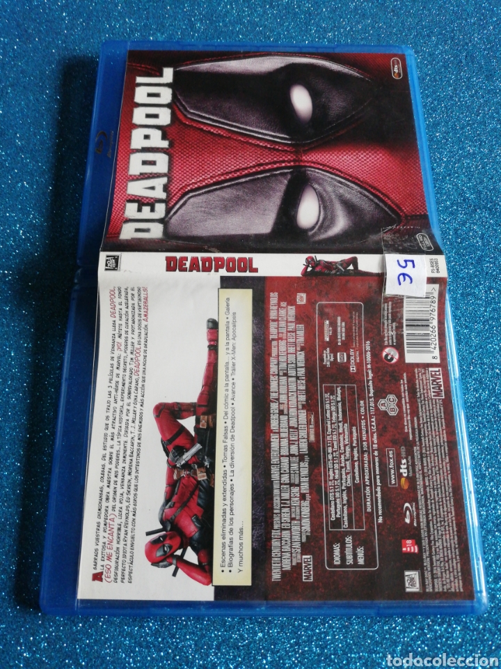 Cine: Deadpool Blu-ray Pel&iacute;cula - Foto 4