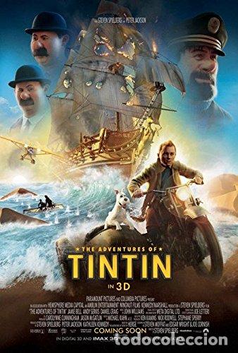 Cine: Las Aventuras De Tintin: El Secreto Del Unicornio [Blu-ray] [Blu-ray] (2&ordf; Mano - Bueno)