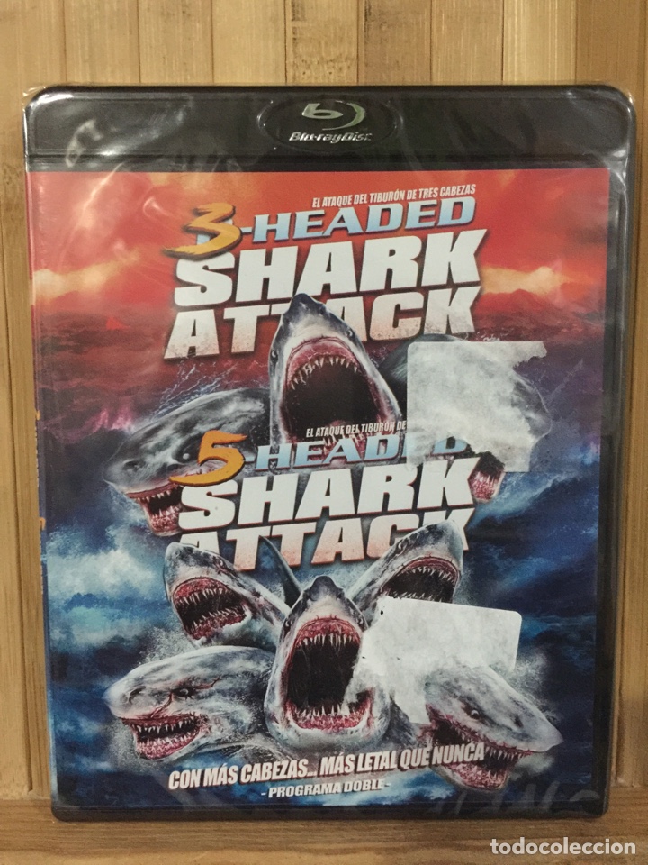 Cine: Pack Headed shark Attack BLURAY - Precintado - - Foto 1