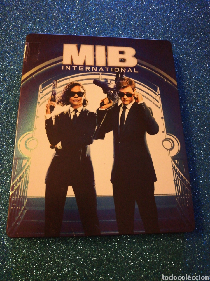 Cine: MIB International Blu-ray y 4K Steelbook. Caja met&aacute;lica