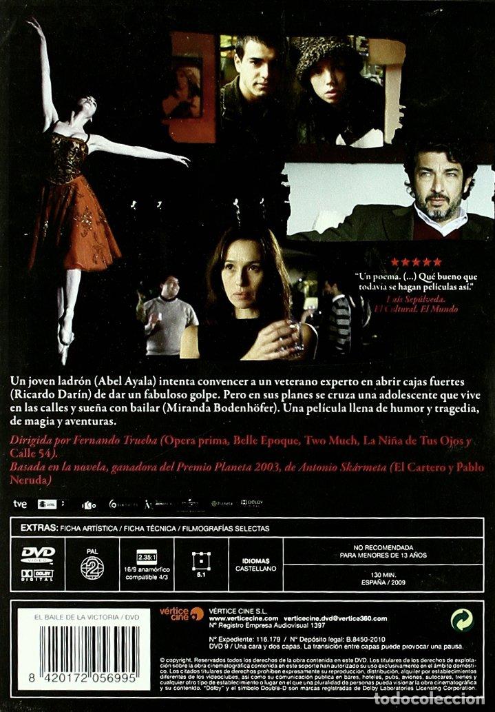 Cine: EL BAILE DE LA VICTORIA - DVD - Foto 2