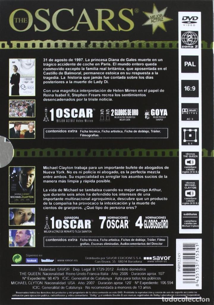 Cine: PACK THE QUEEN + MICHAEL CLAYTON - 2DVD - Foto 2