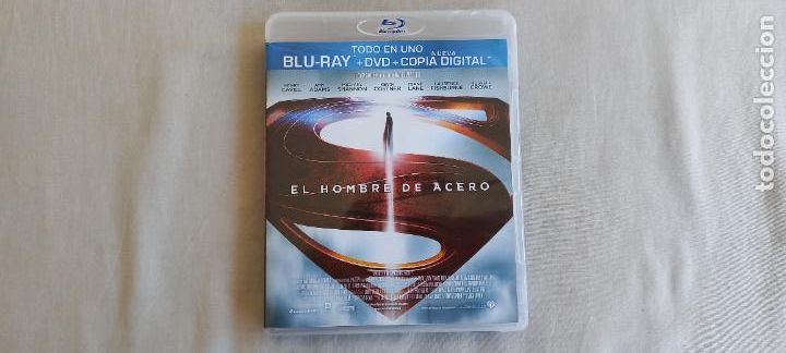Kino: EL HOMBRE DE ACERO. 2 DISCOS. BLU-RAY+DVD. BLUE-RAY DISC.