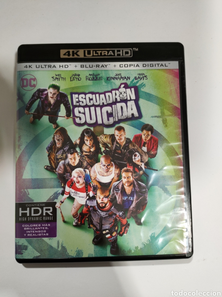 Kino: BRS10 escuadron suicida 4k + BLURAY SEGUNDAMANO