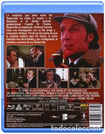 Cine: El perro de los Baskerville BLU-RAY NUEVO Y PRECINTADO - Foto 2
