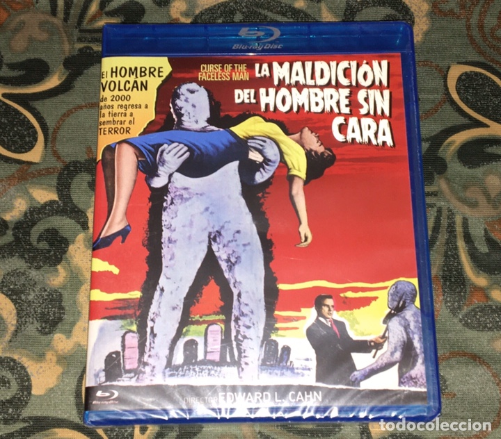 Cine: LA MALDICION DEL HOMBRE SIN CARA BLU-RAY BLURAY NUEVO PRECINTADO