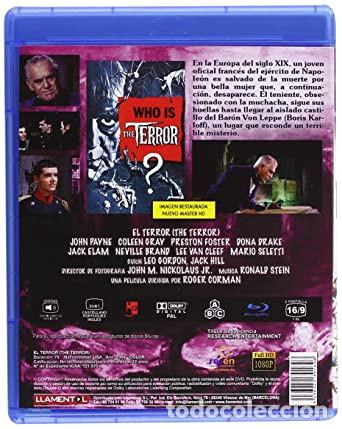 Cine: El Terror BLU-RAY NUEVO Y PRECINTADO - Foto 2