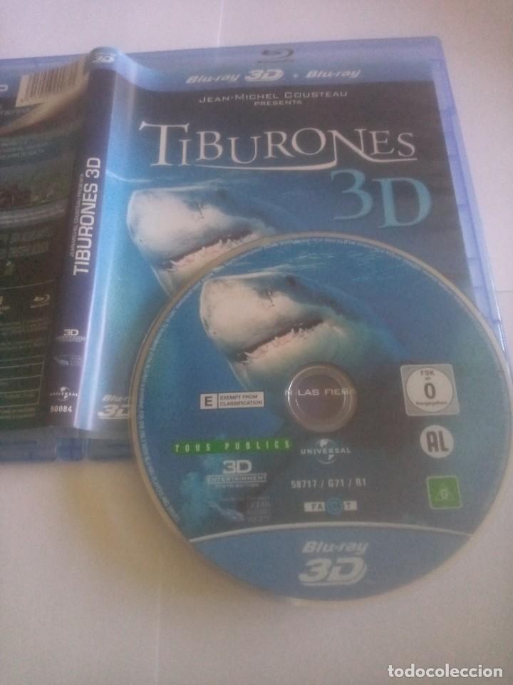 Cine: Pel&iacute;cula blu-ray - Tiburones 3D - Foto 1