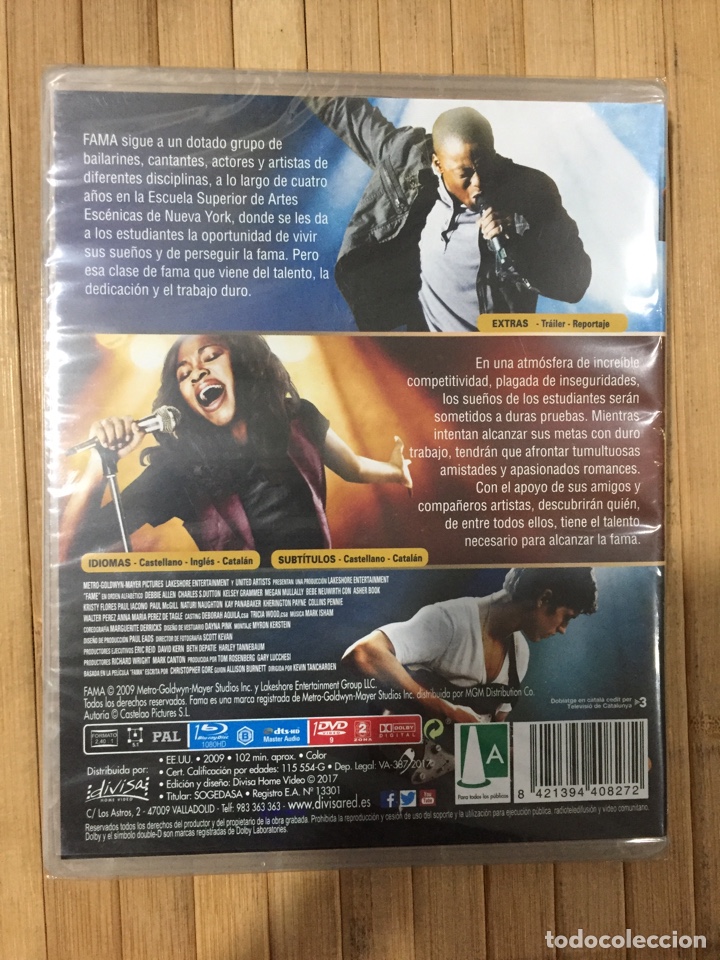 Cine: Fama BLURAY + DVD - Precintado - - Foto 2