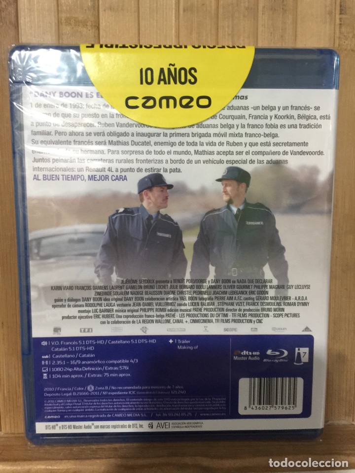 Cine: Nada que declarar BLURAY - Precintado - - Foto 2