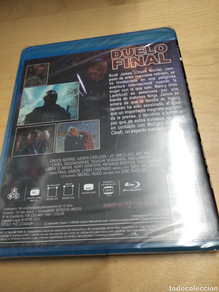 Cine: Duelo final bluray Nuevo -18 - Foto 2