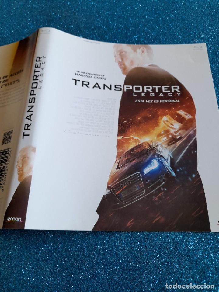 Cinema: Car&aacute;tula Blu-Ray - S&oacute;lo Car&aacute;tula - Transporter - Legacy