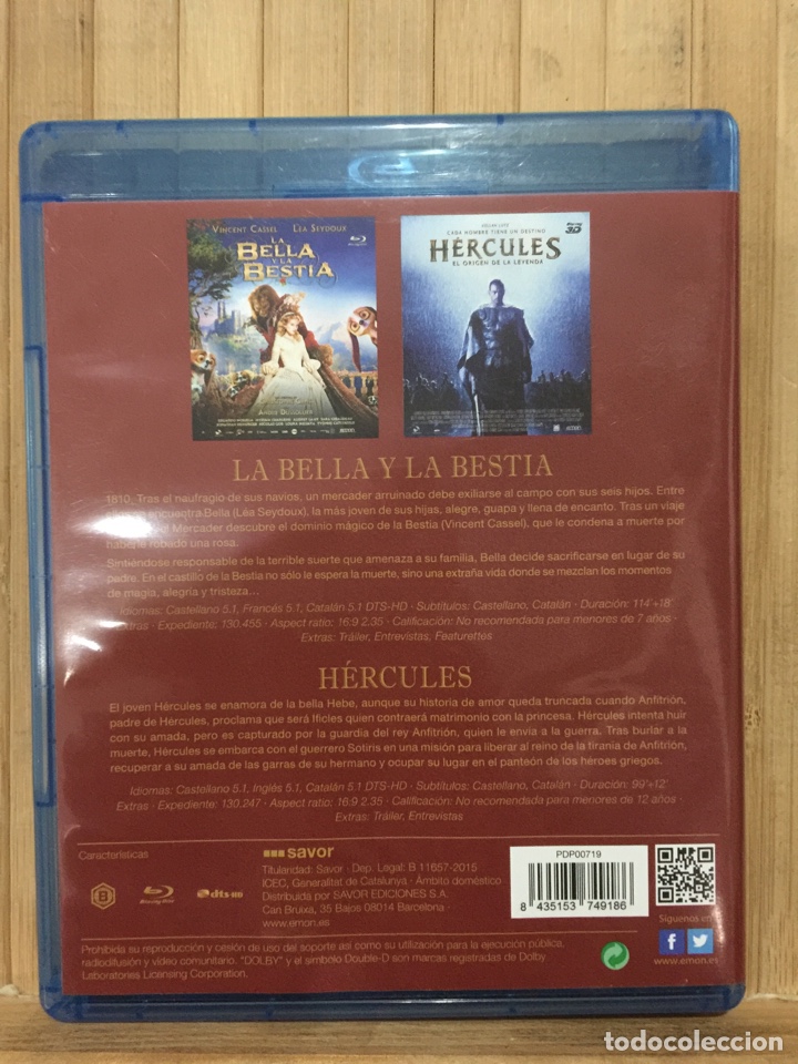 Cine: Cuentos de pel&iacute;cula ( PACK ) BLURAY SEMINUEVO - Foto 2