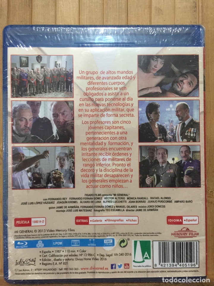 Cine: Mi general BLURAY - Precintado - - Foto 2