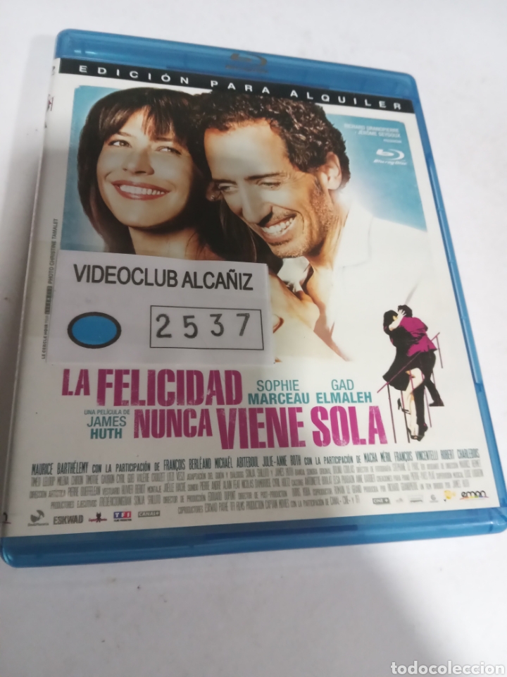 Cin&eacute;ma: BRV3 la felicidad nunca viene sola -BLURAY PROCEDENCIA VIDECLUB